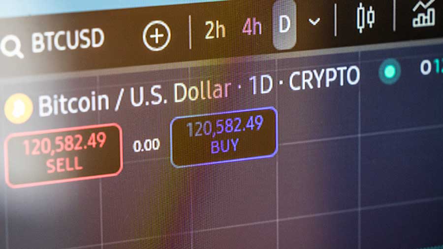 Bitcoin Mendekati Rekor Tertinggi (Angel Garcia/Bloomberg)