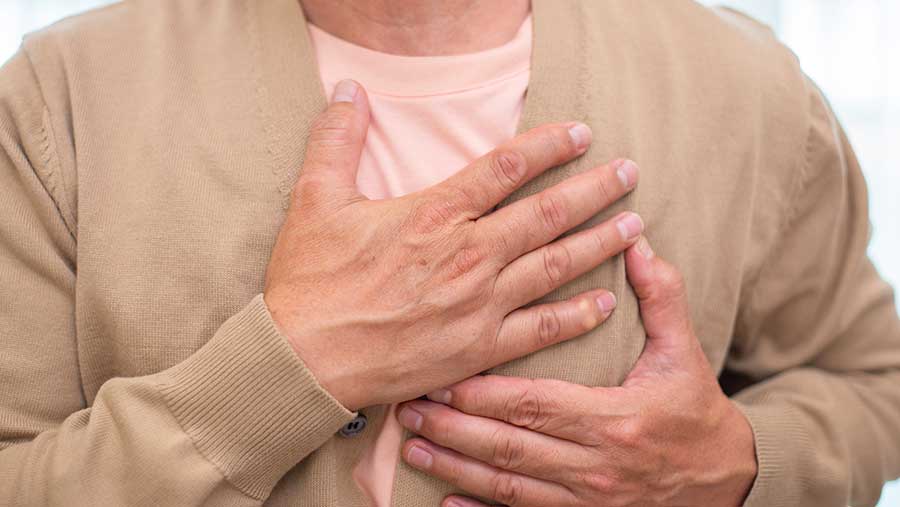 Ilustrasi Sakit Jantung (Envato)