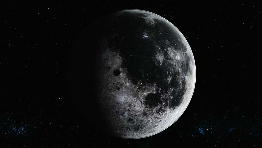 Ilustrasi Black Moon (Envato)