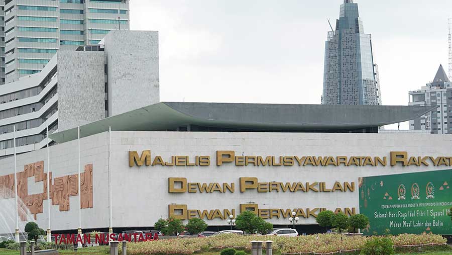 Gedung MPR DPR RI (Bloomberg)