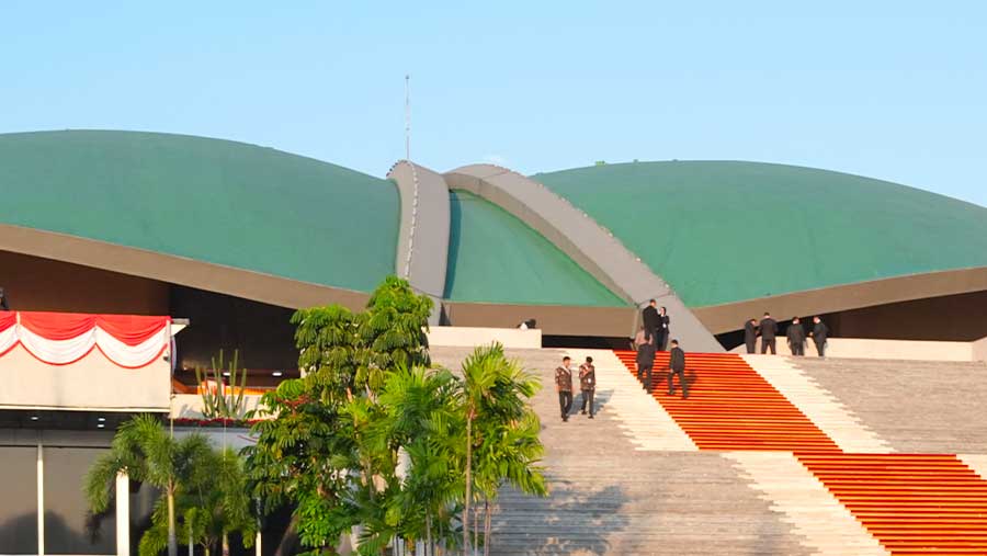 Gedung MPR DPR RI (Bloomberg)