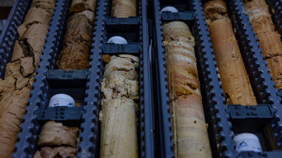 Sampel tanah di proyek eksplorasi tanah jarang Meteoric Resources di Caldas Novas,Brasil./Bloomberg-Victor Moriyama