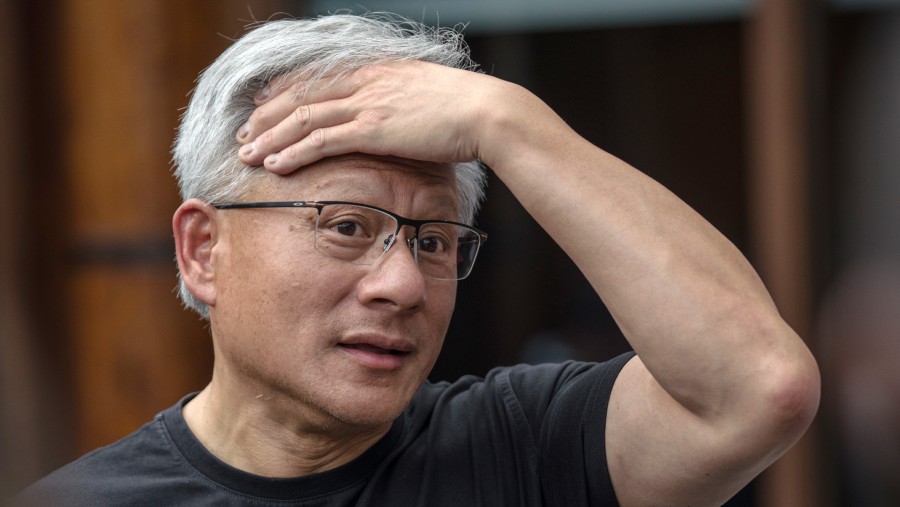 Pendiri dan CEO Nvidia Corp. Jensen Huang. (Bloomberg)