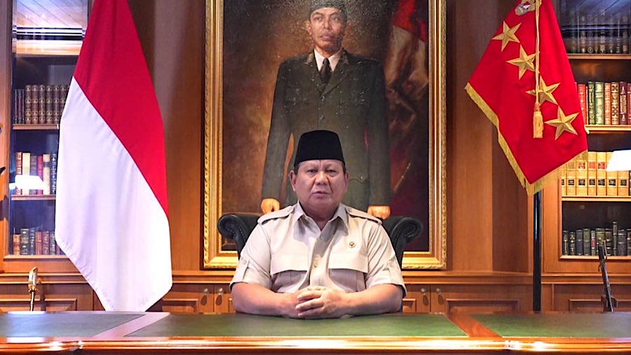 Presiden Prabowo Subianto. (Foto: Biro Pers Sekretariat Presiden)