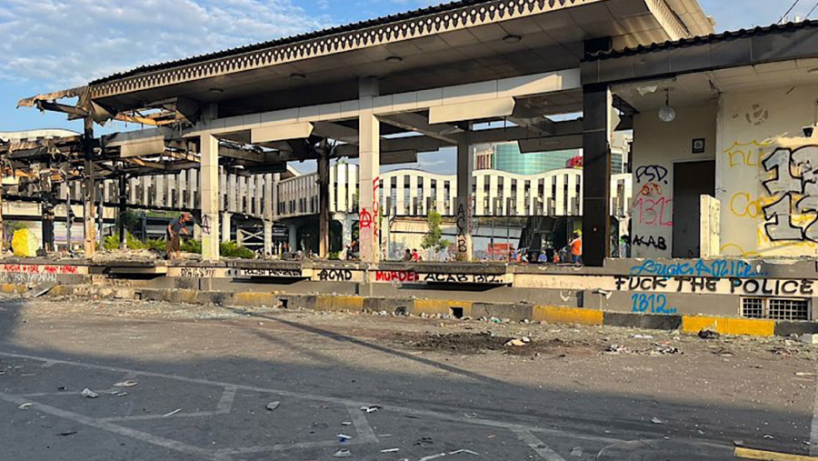 Presiden Rusak fasum Pemborosan uang rakyat, waspada adu domba asing (Dok. Transjakarta)