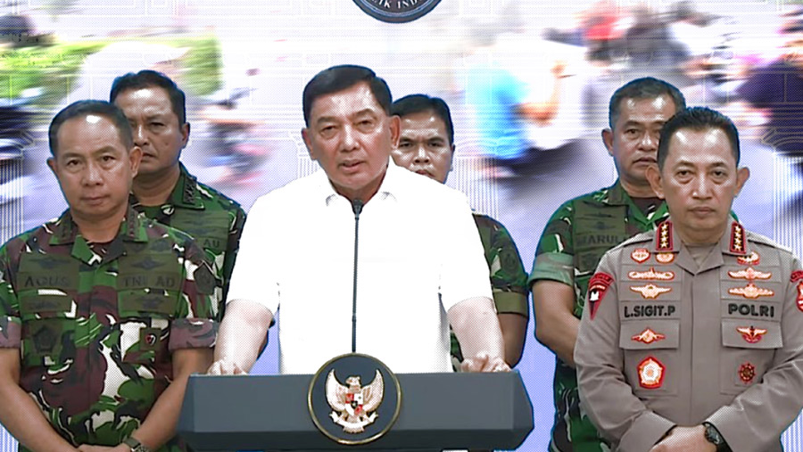 Rapat kabinet : Presiden perintah tindak tegas pelaku penjarahan rumah anggota DPR (Diolah)