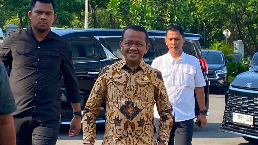 Bahlil Lahadalia. (Bloomberg Technoz/Dovana Hasiana)