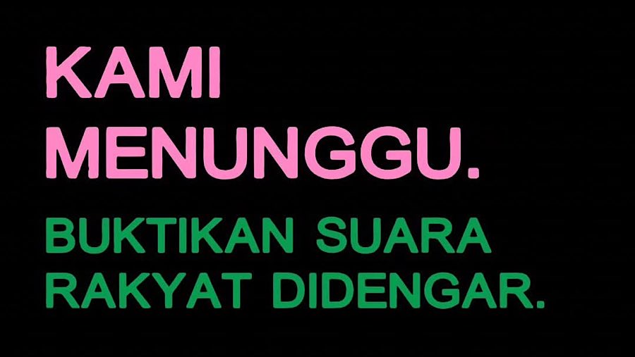 17+8 Tuntutan Rakyat. (Tangkapan Layar)