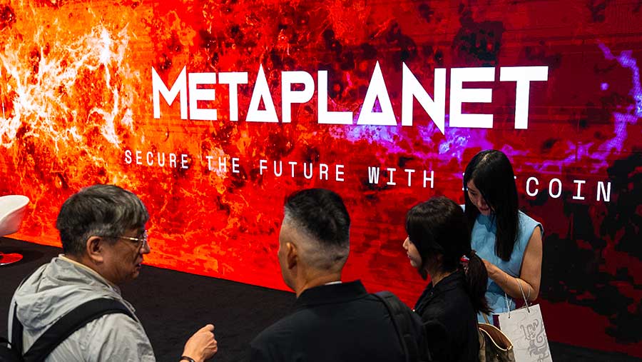 Metaplanet. (Bloomberg)