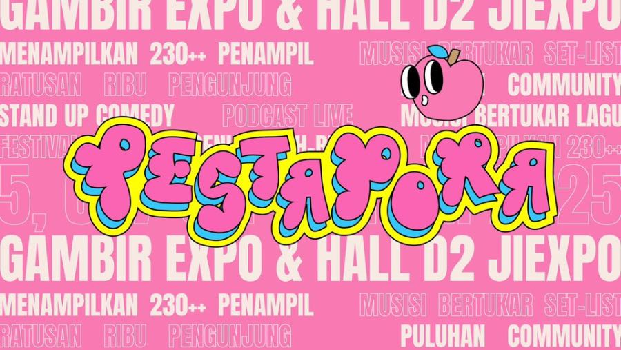 Poster Pestapora. (Sumber: Akun Media sosial Pestapora)