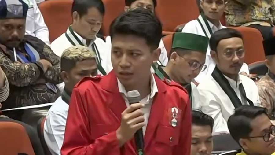 DPR terima perwakilan mahasiswa (Tangkapan Layar YouTube TVR Parlemen)