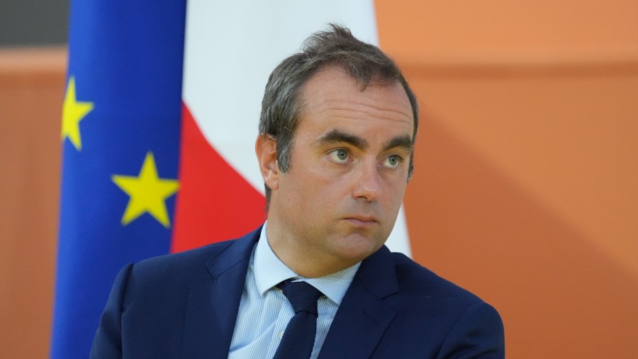 Menteri Pertahanan Prancis, Sebastien Lecornu. (Nathan Laine/Bloomberg)