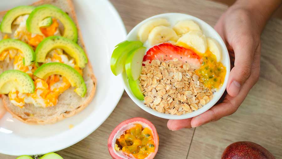 Ilustrasi makanan sehat (Envato)