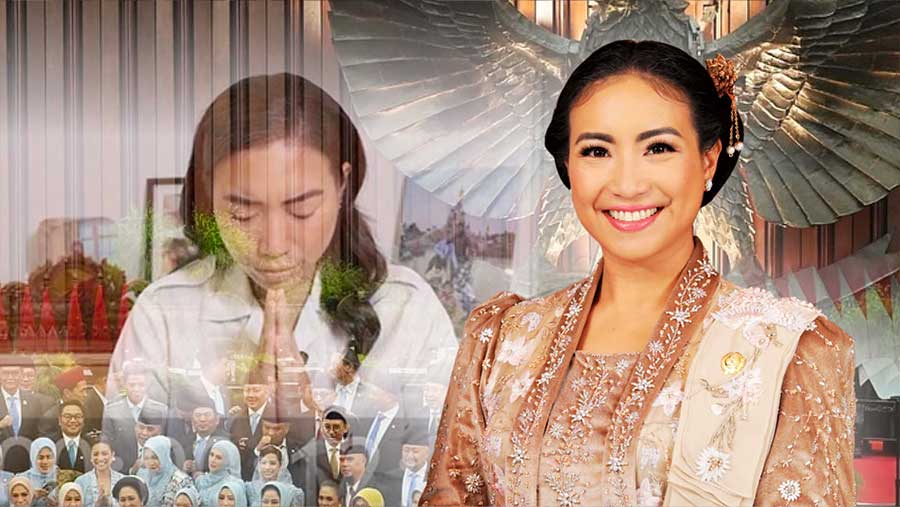 Ponakan Prabowo, Rahayu Saraswati Mundur Dari DPR RI. (Diolah dari Berbagai Sumber)