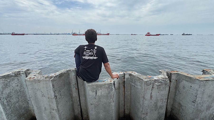 Struktur ini bukan merupakan bagian dari proyek tanggul laut raksasa, melainkan bagian dari proyek reklamasi oleh PT Karya Cipta Nusantara (KCN).