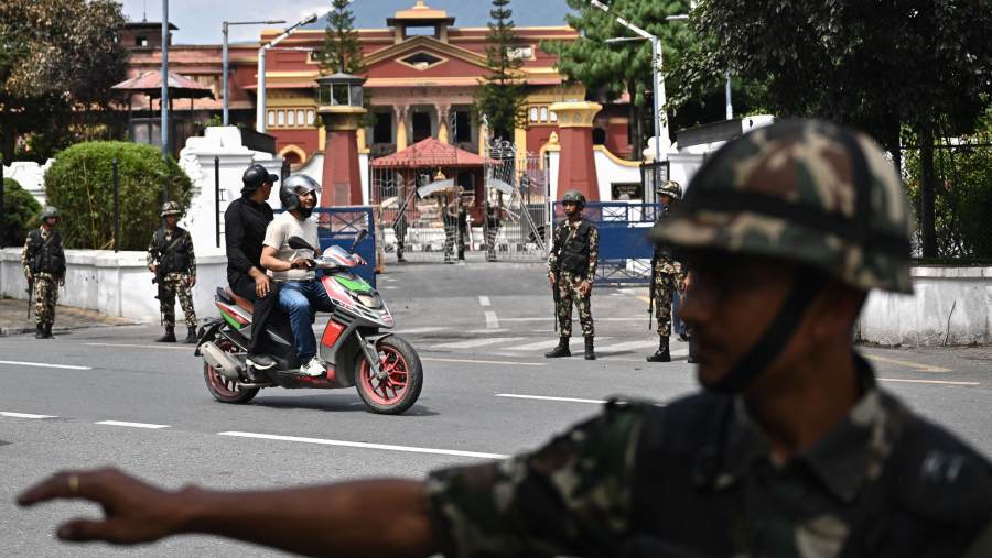 Situasi di Nepal pasca gelombang protes hingga pemerintah berkuasa digulingkan. (Bloomberg)