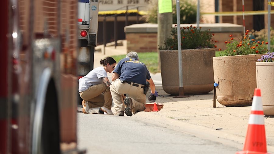 Insiden ini mengancam akan mengobarkan ketegangan antara pemerintahan Trump dan pemimpin Demokrat negara bagian tersebut. (Talia Sprague/Bloomberg)