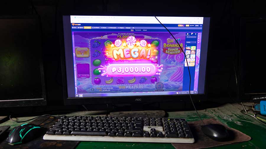 Warga dan  Pemerintah Filipina Kecanduan Judi Online. (Geric Cruz/Bloomberg)