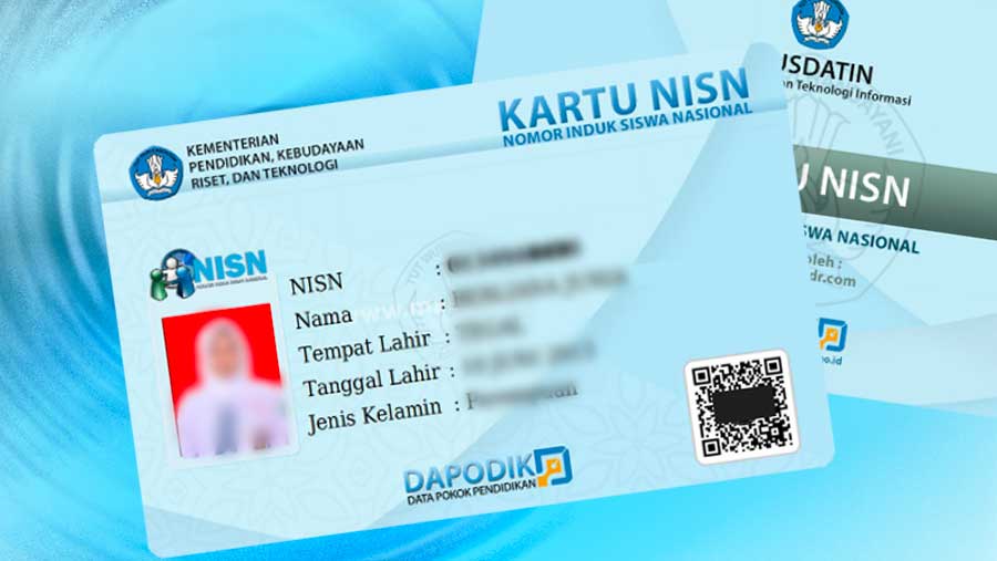 Ilustrasi NISN fisik (Diolah)