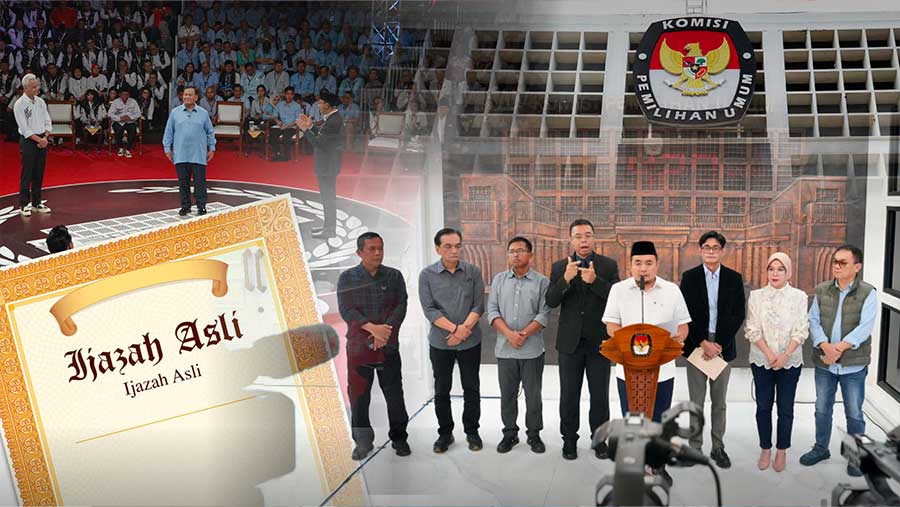 KPU Cabut Aturan, Kini Rakyat Bisa Akses Data Capres dan Cawapres. (Diolah dari Berbagai Sumber)