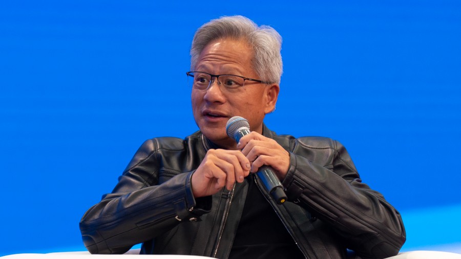 Founder dan CEO Nvidia Corp. Jensen Huang. (Bloomberg)