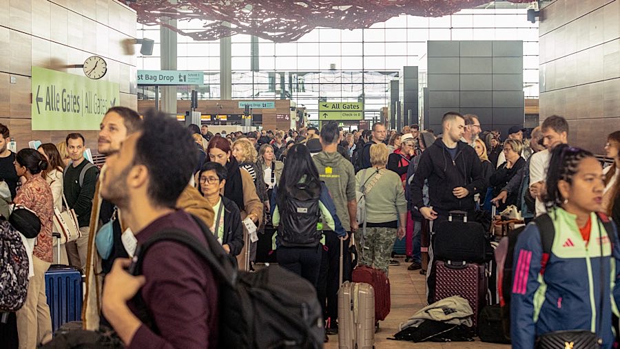 Gangguan tersebut diakibatkan akibat Ransomware yang mengganggu sistem bernama MUSE. (Yen Duong/Bloomberg