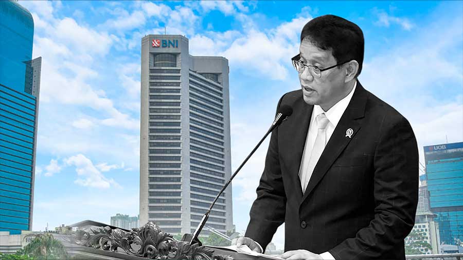 Menkeu Purbaya Sidak Kantor BNI (Diolah berbagai sumber)