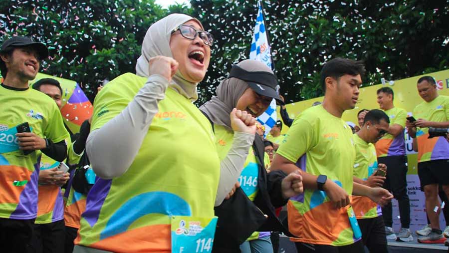 Wondr ITB Ultra Marathon Ditutup Meriah (Dok. BNI)