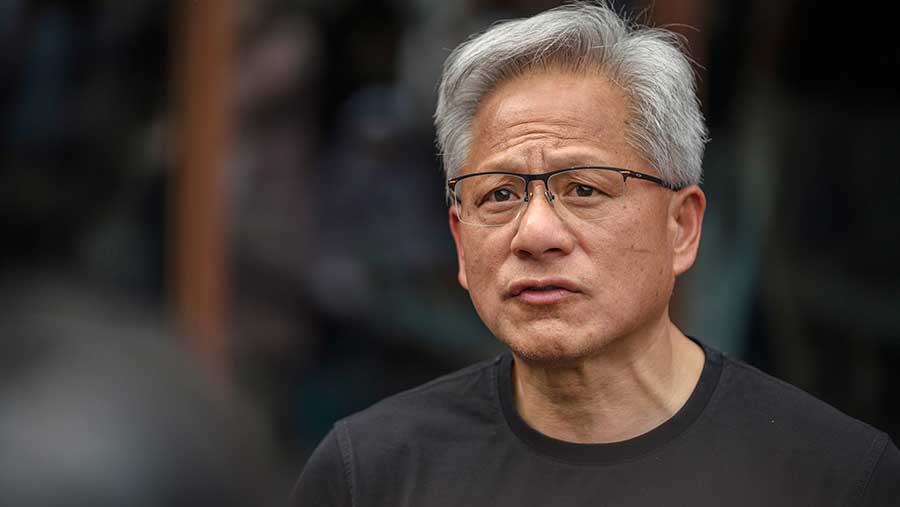 CEO Nvidia Jensen Huang (Bloomberg)