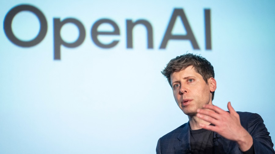 CEO OpenAI Sam Altman. (Bloomberg)