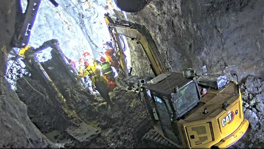 Tiga jenazah pekerja PT Freeport Indonesia (PTFI) ditemukan dan dievakuasi pada 5 Oktober 2025 dari area Grasberg Block Cave (GBC). (PTFI)