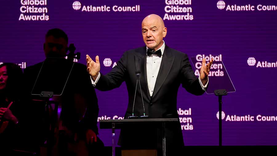 Gianni Infantino (Michael Nagle/Bloomberg)