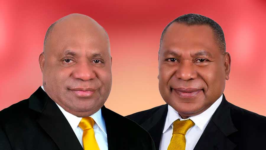 Gubernur dan Wagub Papua Matius Fakhiri dan Aryoko Alberto Ferdinand Rumaropen (Dok. Ist)