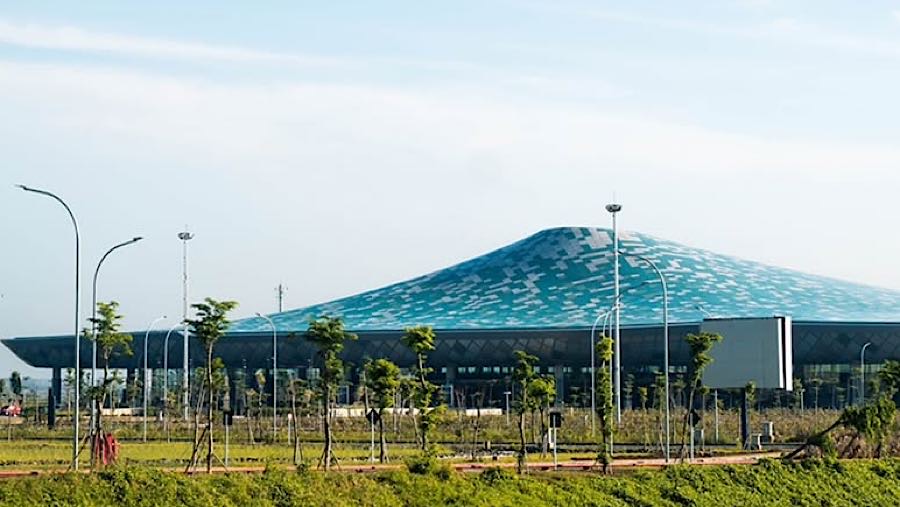 Terminal Dhoho International Airport Kediri. (Tangkapan layar Instagram @dhoho.international.airport)