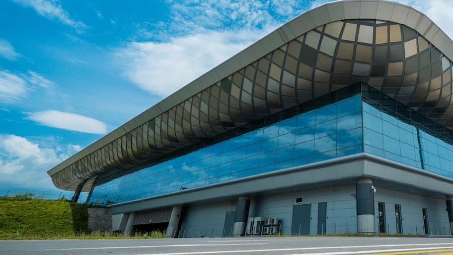 Terminal Dhoho International Airport Kediri. (Tangkapan layar Instagram @dhoho.international.airport)
