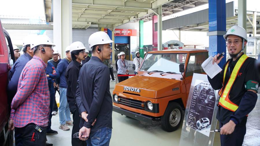 Pabrik perakitan milik mobil Toyota Indonesia TMMIN di Karawang, Jawa Barat. (Toyota Indonesia)