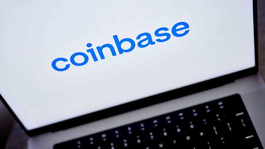 Coinbase Global. (Bloomberg)