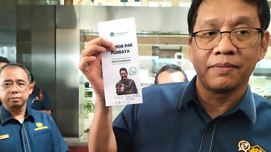 Menteri Keuangan, Purbaya Yudhi Sadewa. (Bloomberg Technoz/Sultan Ibnu Affan)