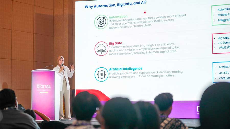 KPI Optimalkan Operasi Kilang dengan Teknologi AI dan Big Data - Energi