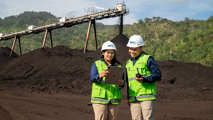 Kegiatan pertambangan PT Bukit Asam Tbk. (dok. PTBA)