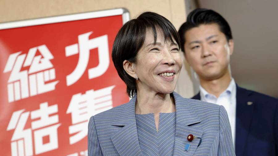 Presiden LDP Sanae Takaichi calon PM perempuan Jepang pertama. (Bloomberg)