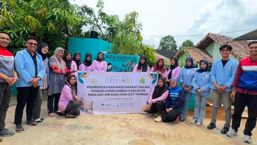 PEP Limau Field menjalankan program inovatif pengelolaan limbah batik berbasis masyarakat (Dok. PHE)