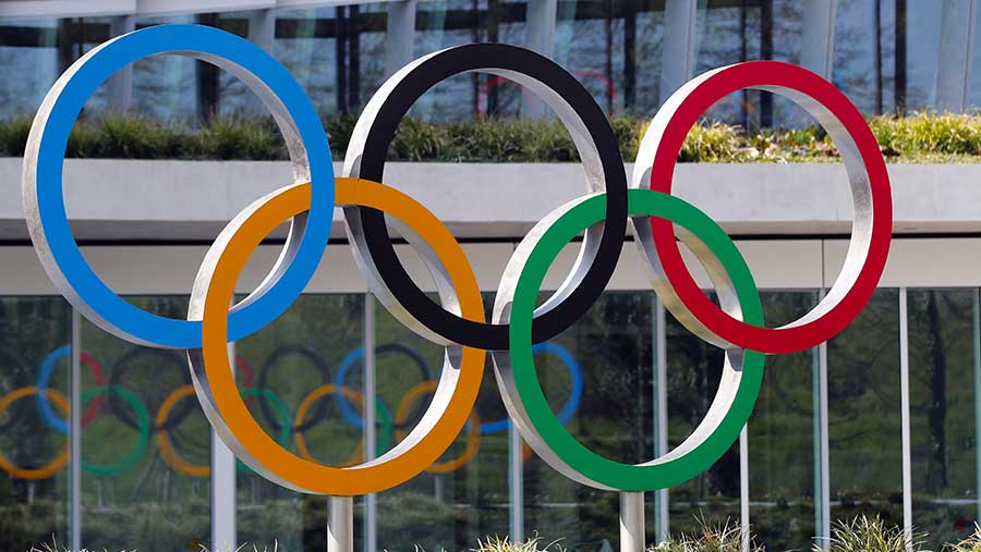 Ilustrasi Olimpiade (Stefan Wermuth/Bloomberg)