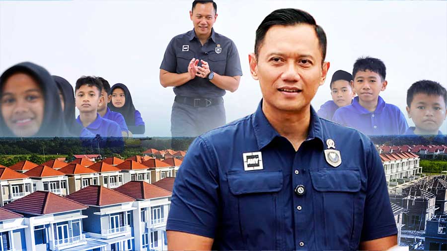 Gaya Muda Menko AHY, Sambangi Sekolah Rakyat, Optimis Program 3 Juta Rumah (Diolah berbagai sumber)