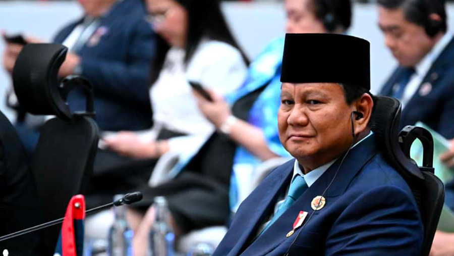 Presiden Prabowo Subianto bersama para delegasi menghadiri KTT ASEAN di Malaysia. (Dok. BPMI)