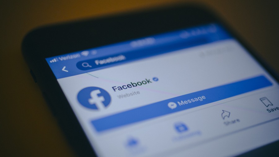 Ilustrasi Facebook. (Bloomberg)