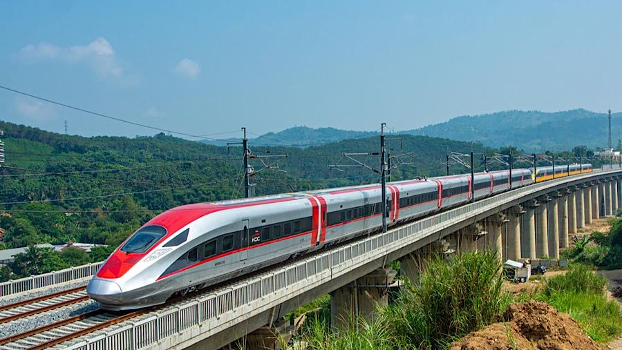 Kereta cepat Whoosh. (dok. KCIC)
