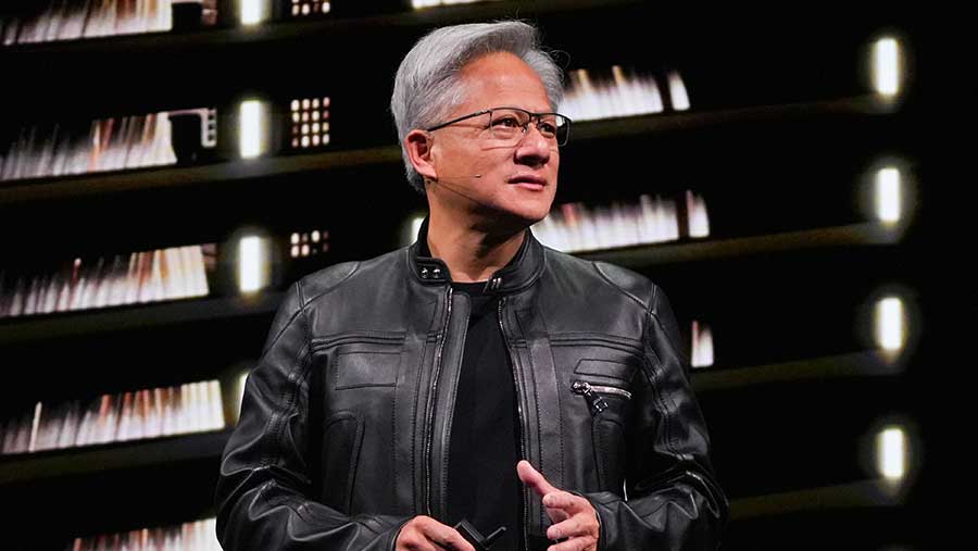 CEO Nvidia Jensen Huang mengadakan roadshow AI ke Washington DC, AS (Bloomberg)