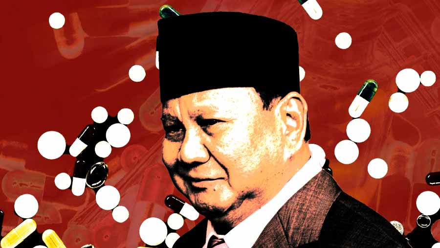 Data Narkoba Senilai Rp29 T yang Dimusnahkan Prabowo (Bloomberg Technoz/Asfahan)