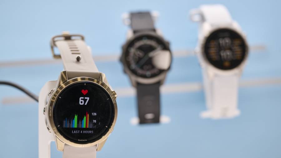 Jam Tangan Garmin.  (Bridget Bennett/Bloomberg)